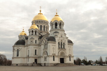 Fototapeta na wymiar Novocherkassk Holy Ascension Cathedral, Russia.