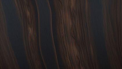 Obraz premium dark wood panel texture pattern wallpaper background Generative AI, Generativ, KI