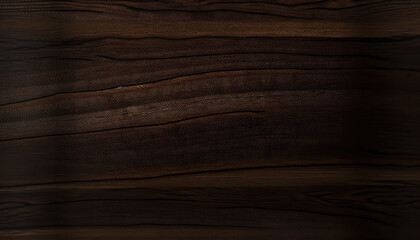 Naklejka premium dark wood panel texture pattern wallpaper background Generative AI, Generativ, KI