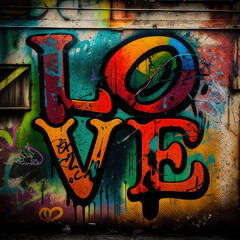 Love Graffiti Generative Art