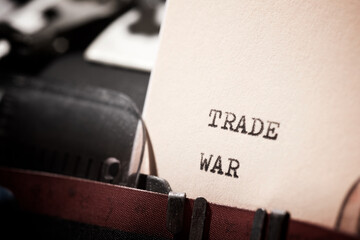 Trade war text