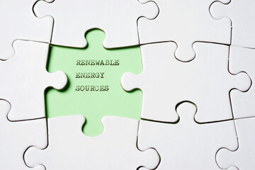 Fototapeta premium Renewable energy sources