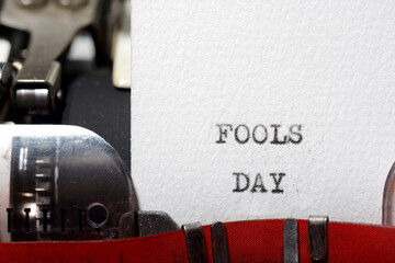 Fools day text