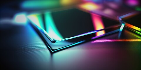 Colorful modern background, generative ai