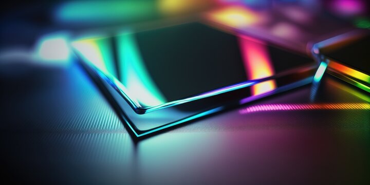 Colorful modern background, generative ai