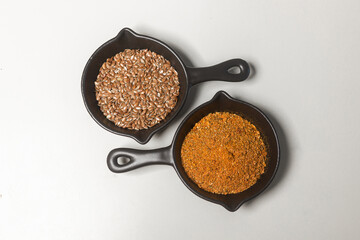 Spices for cooking on the table