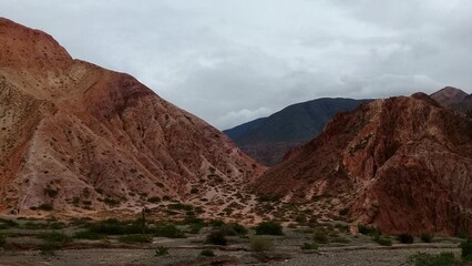 Mountain of fourteen colors, Humahuaca, Argentina