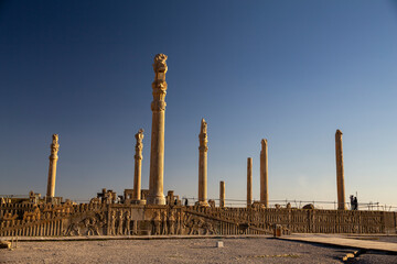 The Northern Stairway of Apadana, Persepolis, Iran