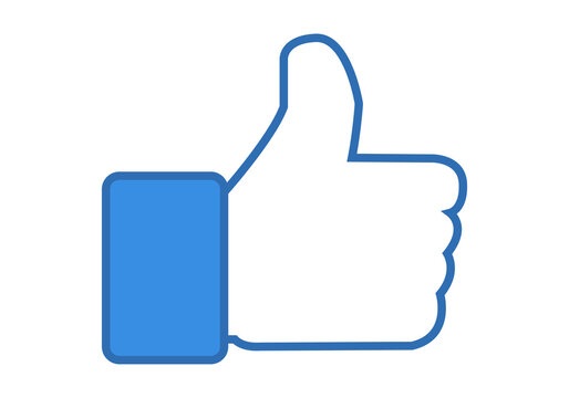 Icono de me gusta de facebook.