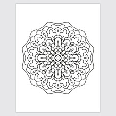 Mandala Coloring Book Kdp Interior