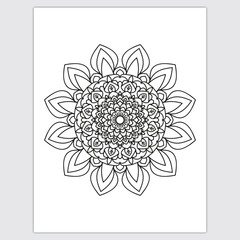 Mandala Coloring Book Kdp Interior