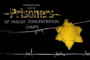 Poster for International Day of Prisoners of Fascist Concentration Camps