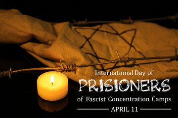 Poster for International Day of Prisoners of Fascist Concentration Camps