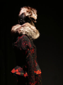 Alexander McQueen for Givenchy -  collection "Eclect Dissect" - haute couture, 1997.