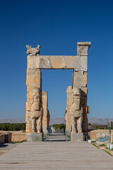 Fototapeta na wymiar Gate of All Nations, Persepolis, Iran