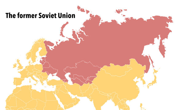 The modern countries of the former Soviet Union