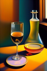 ci glass of wine