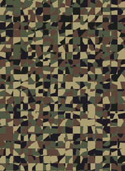 camouflage seamless pattern