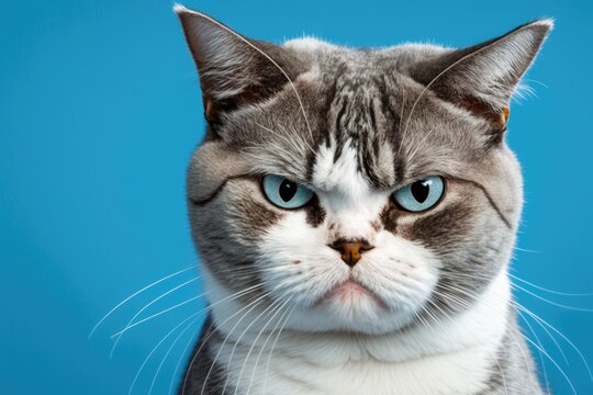 cute angry cat (profile picture)