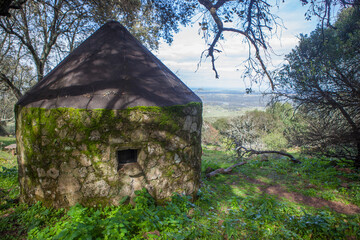 Chozos, traditional shepherds dwelling