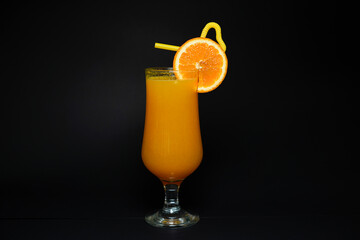 glass of orange juice