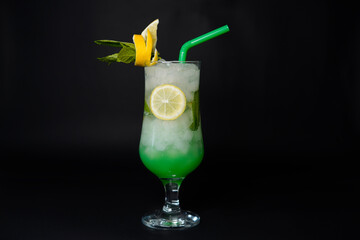 Huwai Drink isolated black background