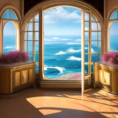A room with a view of the ocean1, Generative AI