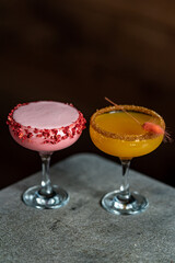 coctail in restaurant 