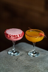 coctail in restaurant 