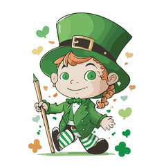 st patricks day leprechaun