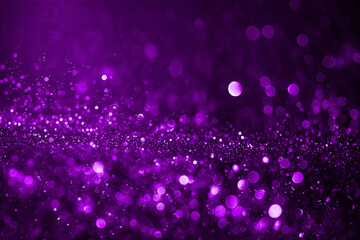 Obraz na płótnie Canvas defocused glitter purple bokeh abstract background with bokeh lights vintage lights background.for celebration background
