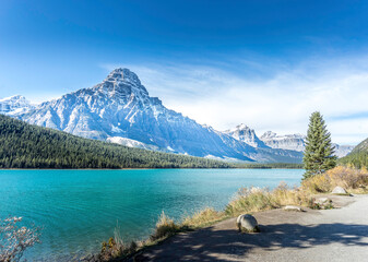 lake in the mountains