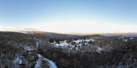 Scenic views at banner elk north carolina near boone nc