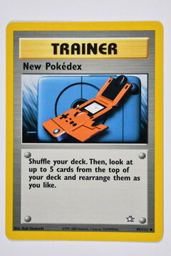Pokemon Trading Card, New Pokedex.