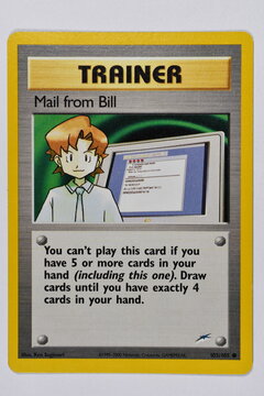 Pokemon Trading Card, Mail from Bill.
