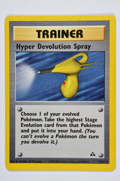 Pokemon Trading Card, Hyper Evolution Spray.