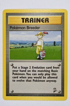 Pokemon Trading Card, Pokemon Breeder.