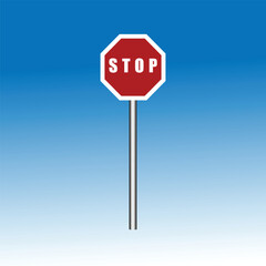 STOP TRAFFIC SIGN, STOP ROAD SIGN