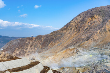 神奈川県箱根町　大涌谷