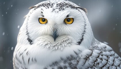 a white owl generative ai