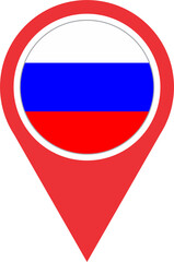 Pin mark location of France 2023031125