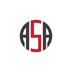 letter ASA logos