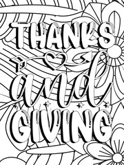 Funny-Quotes Coloring pages. Coloring page for adults and kids. Vector Illustration.