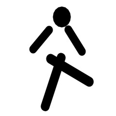 WALKING PEOPLE ICON