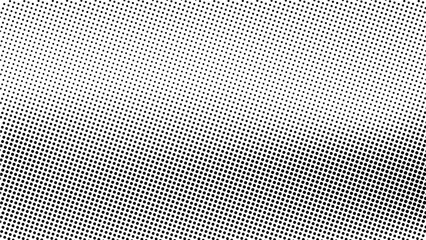 abstract Halftone vector background black and white dots shape