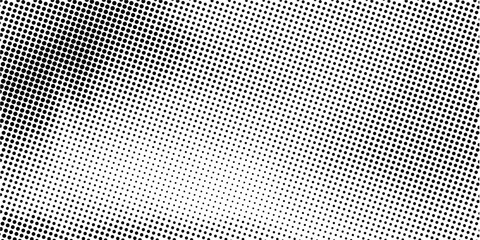 abstract Halftone vector background black and white dots shape