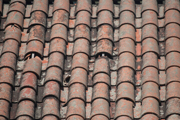 techo de tejas coloniales