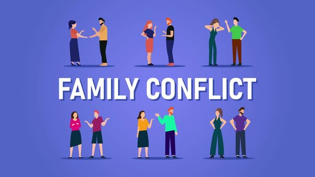 Collection of pairs of people during conflict or disagreement