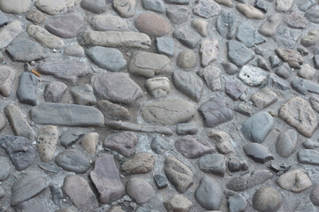 detalle de un muro de piedras