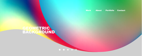 Trendy simple circle gradient abstract background. Vector Illustration For Wallpaper, Banner, Background, Card, Book Illustration, landing page